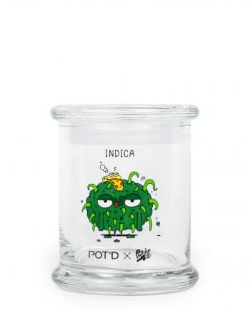 Large pop-top jar - Indica