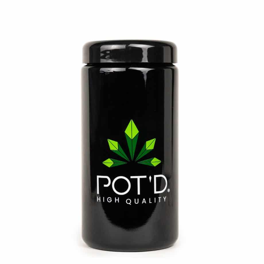Large violet jar - Pot'D