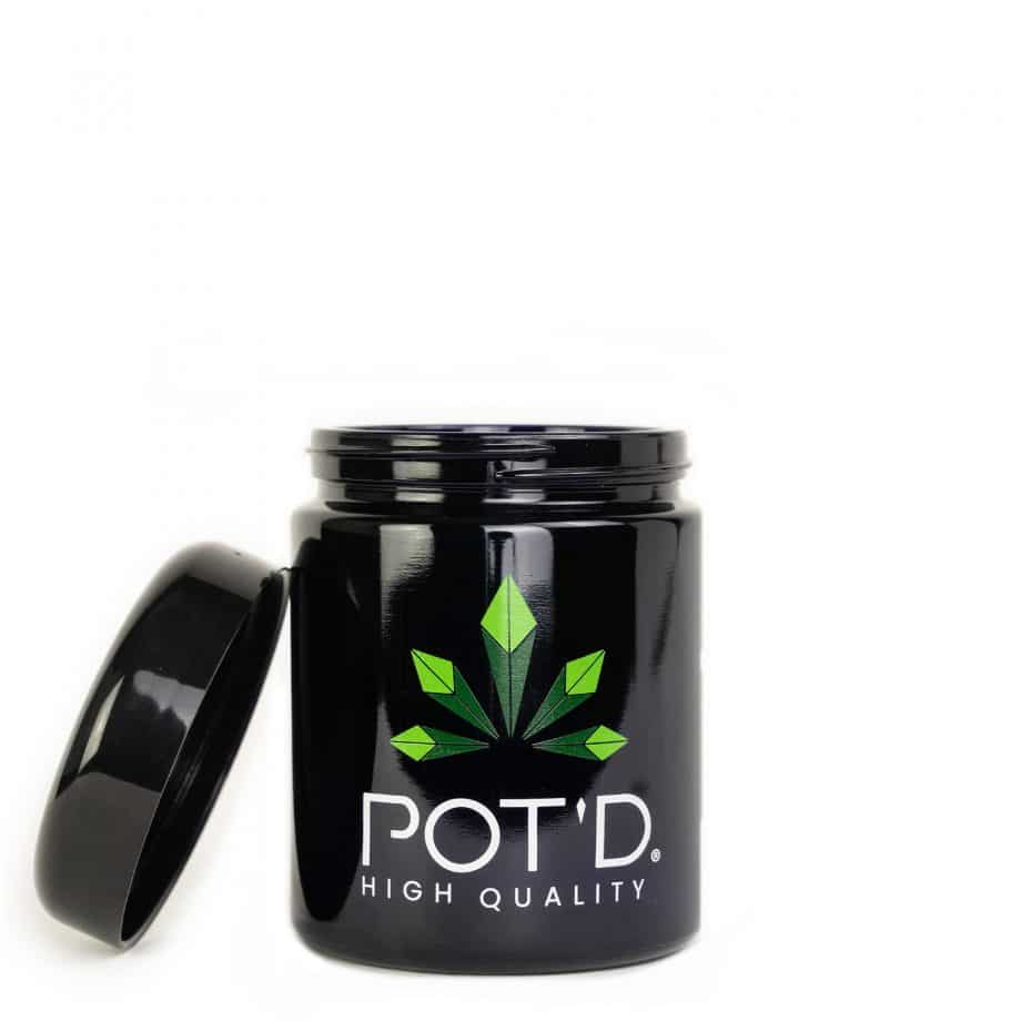 Medium violet jar - Pot'D