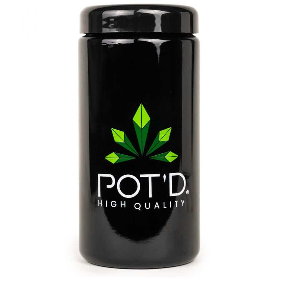 XL violet jar - Pot'D