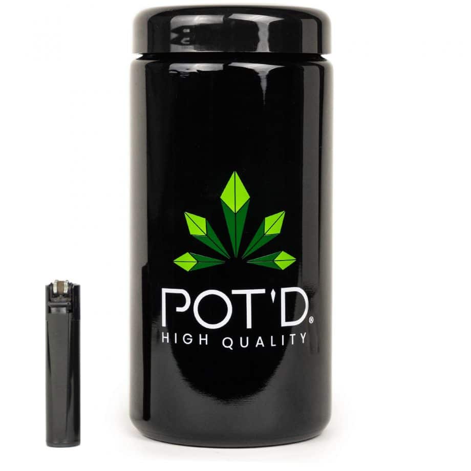 XL violet jar - Pot'D